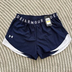 UA Play Up 3.0 Shorts NWT